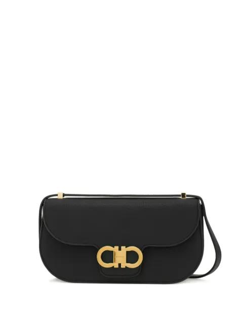 Double Gancini East-West cross body bag by FERRAGAMO