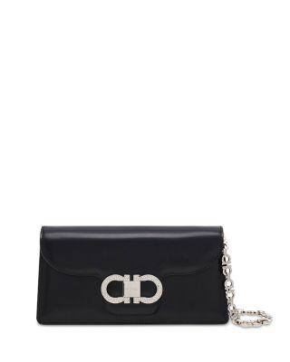 Double Gancini Mini Chain Bag by FERRAGAMO