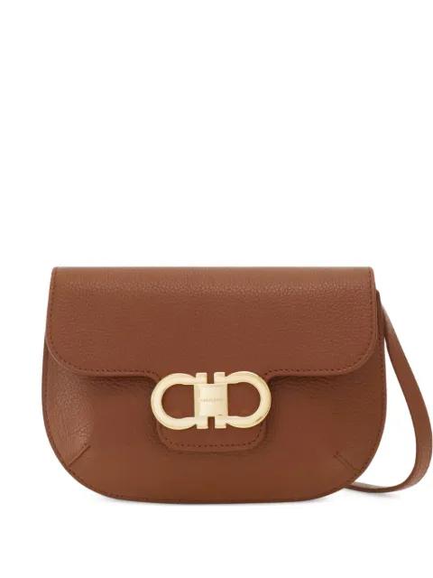 Double Gancini cross body bag by FERRAGAMO
