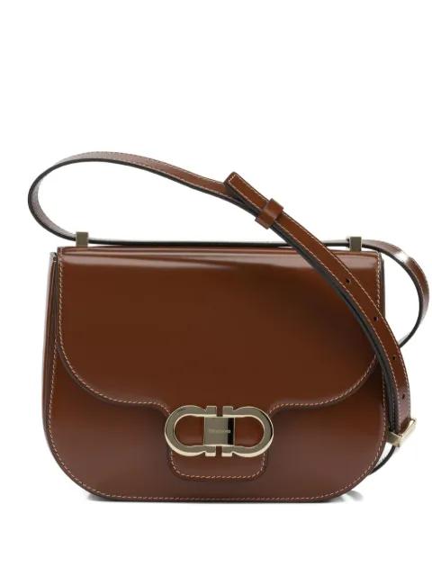 Double Gancini shoulder bag by FERRAGAMO