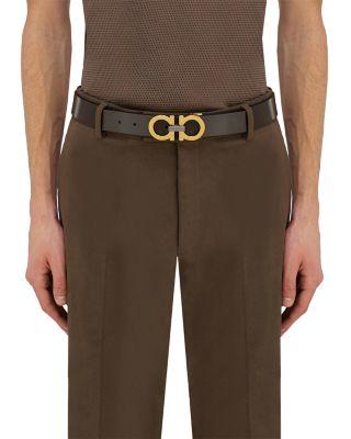 Double Sided Adjustable Leather Belt by FERRAGAMO