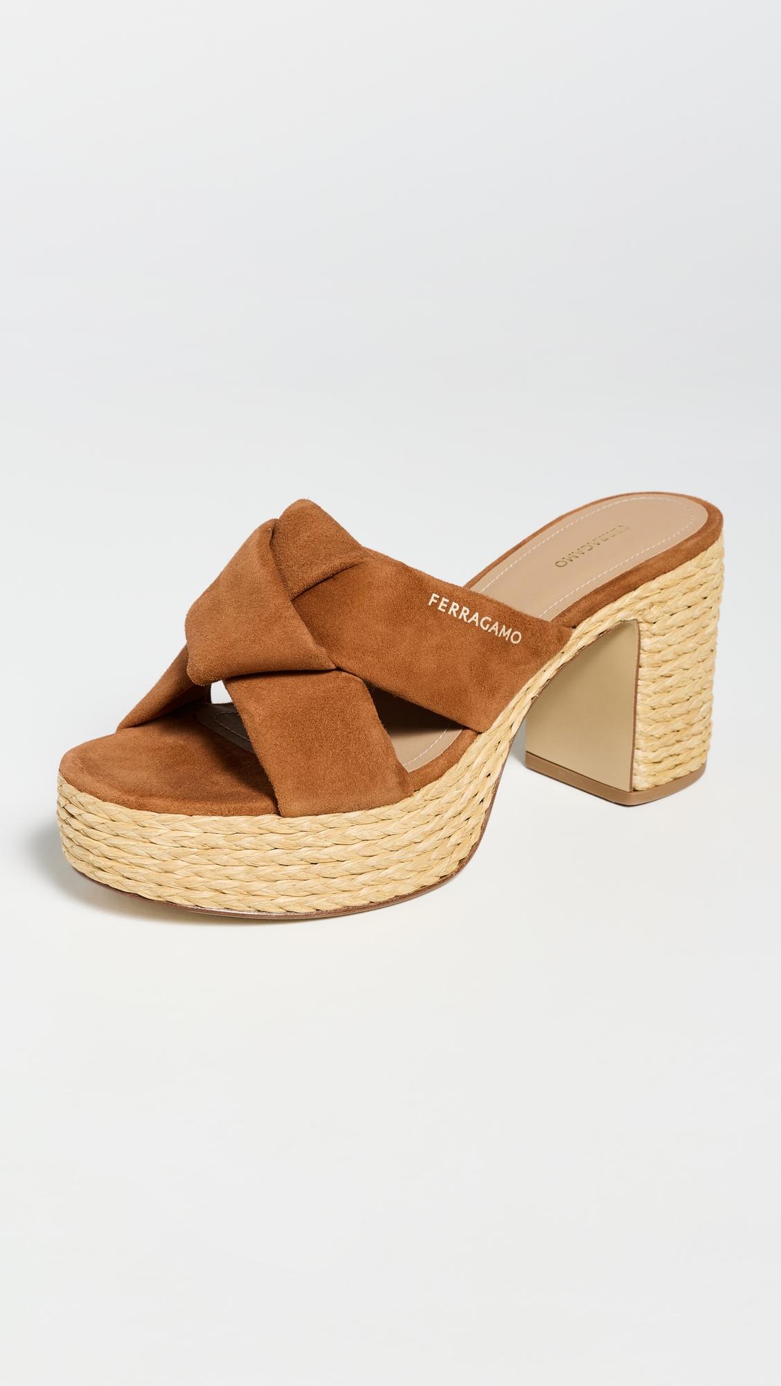 Douglas Platform Sandals by FERRAGAMO