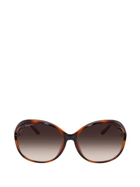 oval-frame sunglasses by FERRAGAMO EYEWEAR