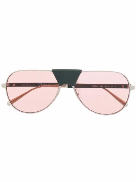 pilot-frame sunglasses by FERRAGAMO EYEWEAR