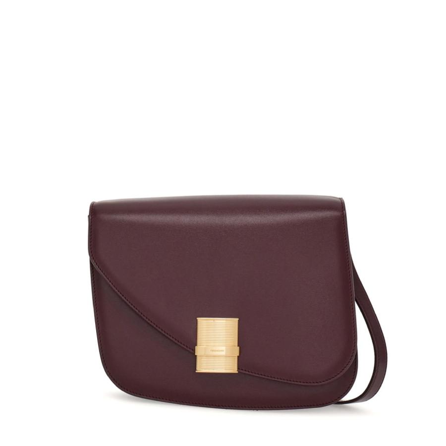 Ferragamo Asymmetric Leather Shoulder Bag by FERRAGAMO