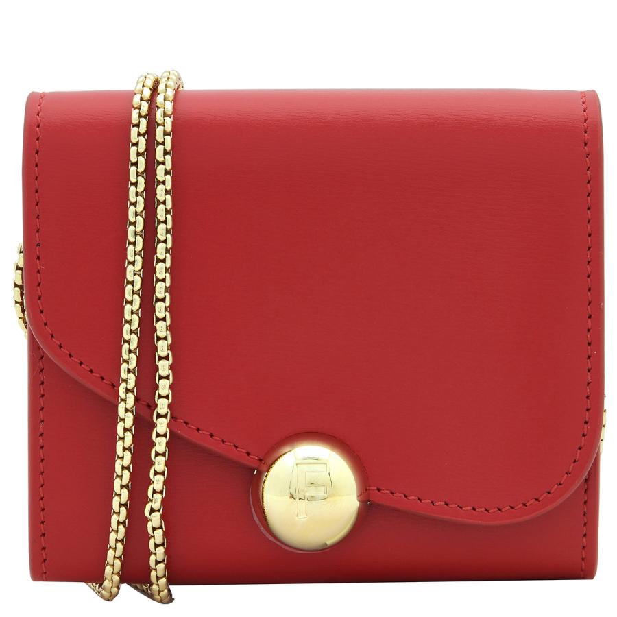 Ferragamo Asymmetrical Flap Leather Wallet by FERRAGAMO