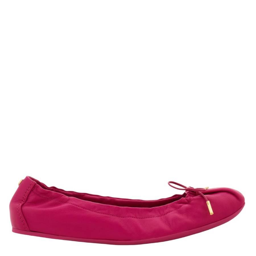 Ferragamo Bow Detail Elasticated Ballet Flats by FERRAGAMO