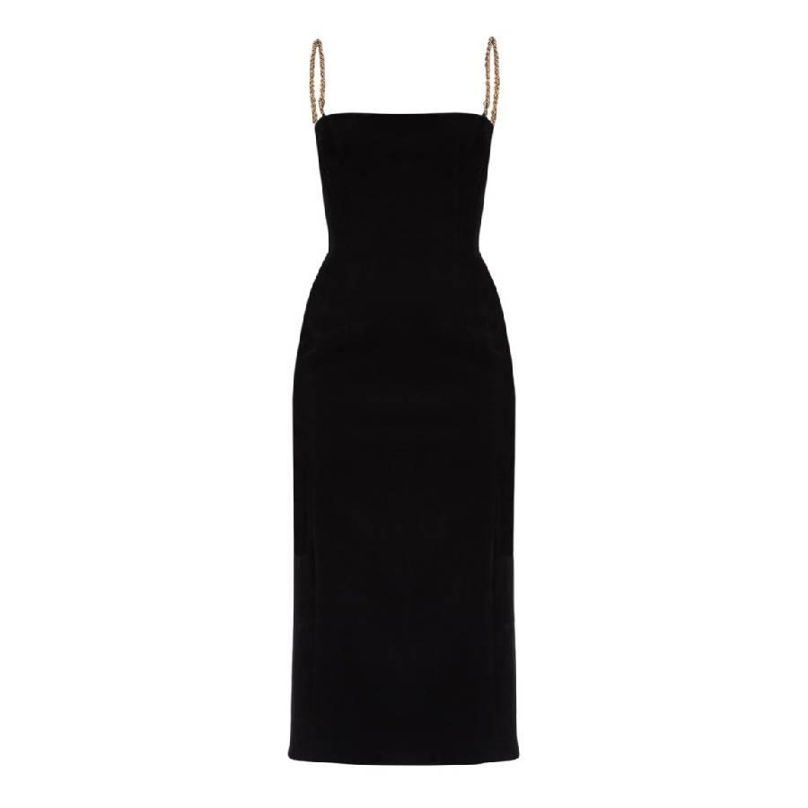 Ferragamo Chain Strap Midi Tube Dress by FERRAGAMO