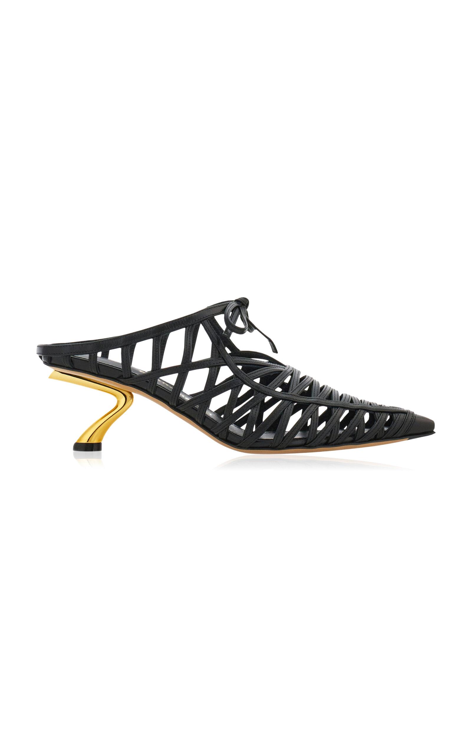 Ferragamo Cirry 55 Leather Mules - Moda Operandi by FERRAGAMO