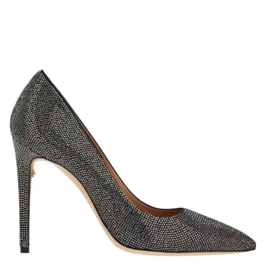 Ferragamo Crystal-Embellished Leather High Heels by FERRAGAMO