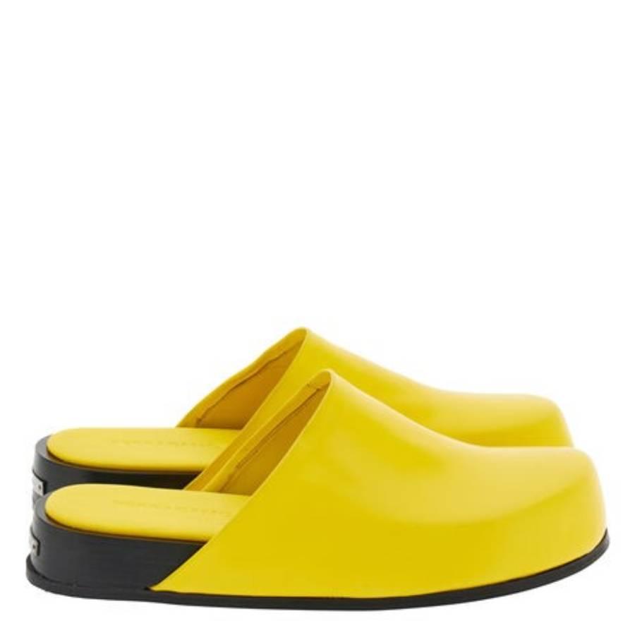 Ferragamo Dassa Leather Round-Toe Mules by FERRAGAMO