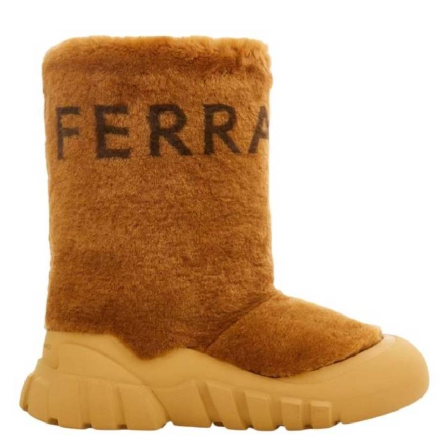 Ferragamo Delphi Shearling Ski Boots by FERRAGAMO