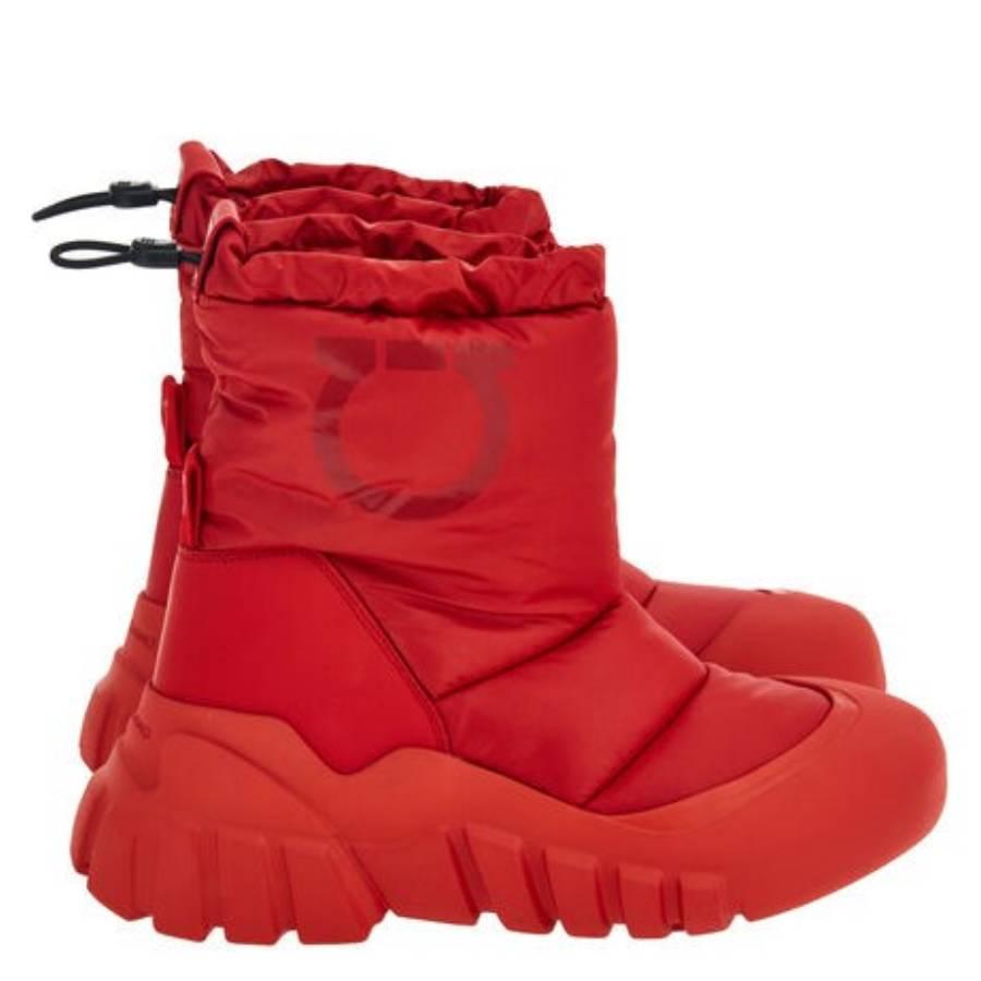 Ferragamo Deode Gancini Padded Ski Boots by FERRAGAMO