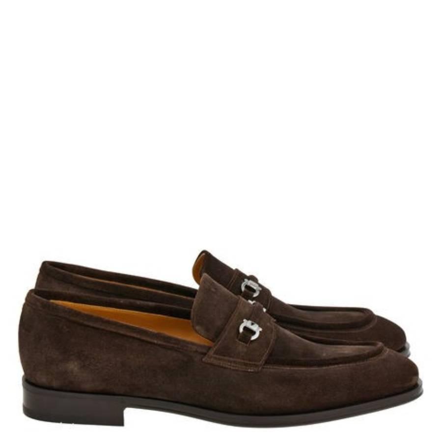 Ferragamo Desmond Ornament Suede Mocassin by FERRAGAMO