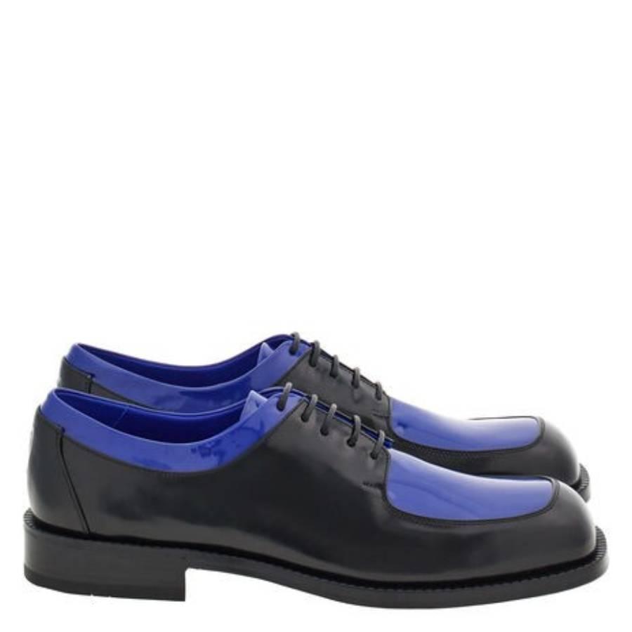 Ferragamo Dinamic Leather Lace-Up Derby Shoes by FERRAGAMO