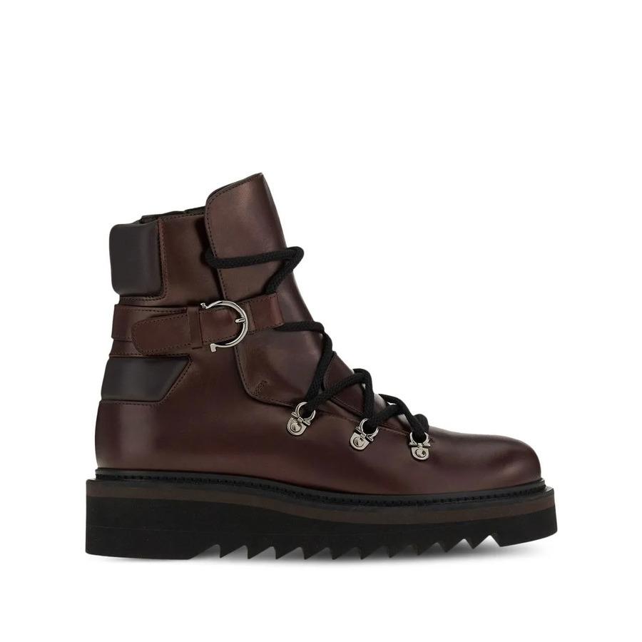 Ferragamo Elimo Lace-Up Boots by FERRAGAMO