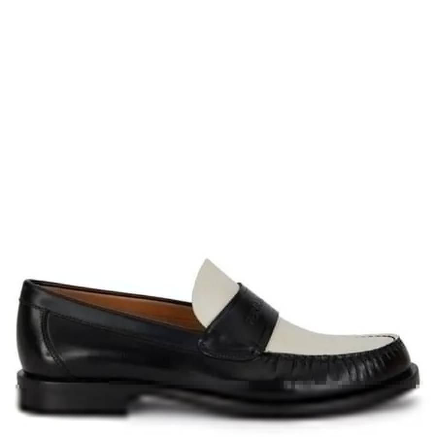 Ferragamo Fort Signature Leather Loafers by FERRAGAMO