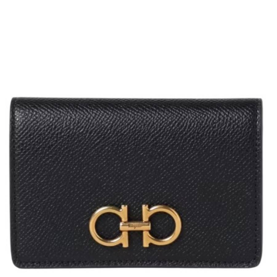 Ferragamo Gancini Compact Card Holder by FERRAGAMO