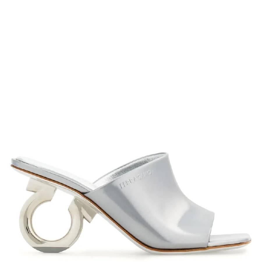 Ferragamo Gancini Elina Leather Sandals by FERRAGAMO