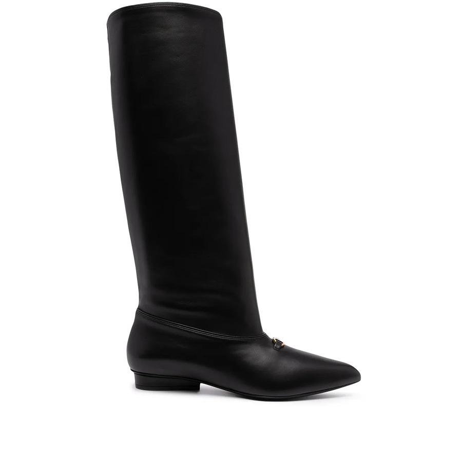 Ferragamo Gancini Knee-High Boots by FERRAGAMO