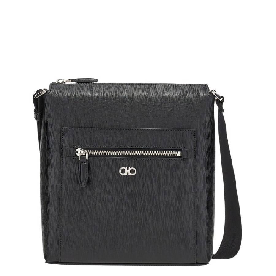 Ferragamo Gancini Leather Crossbody Bag by FERRAGAMO