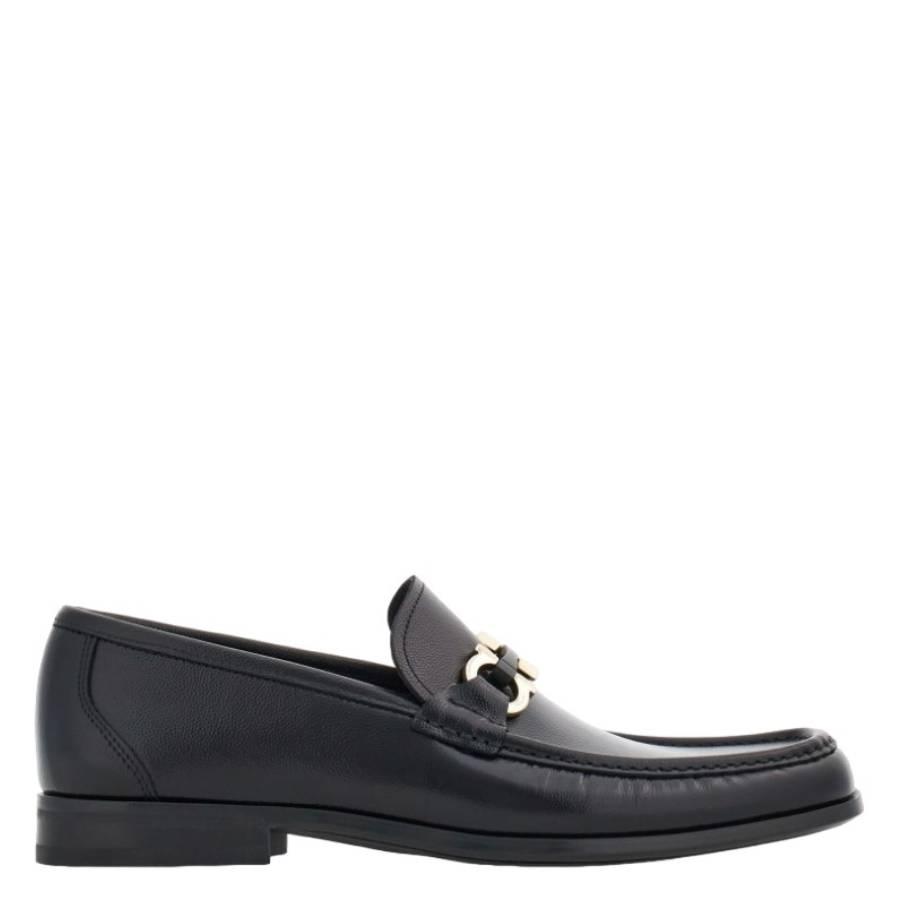 Ferragamo Gancini Ornament Calfskin Moccasin by FERRAGAMO