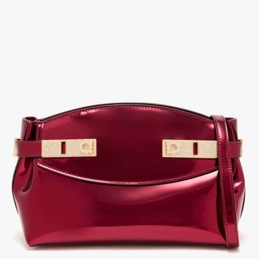 Ferragamo Hug Compact Leather Crossbody Bag by FERRAGAMO