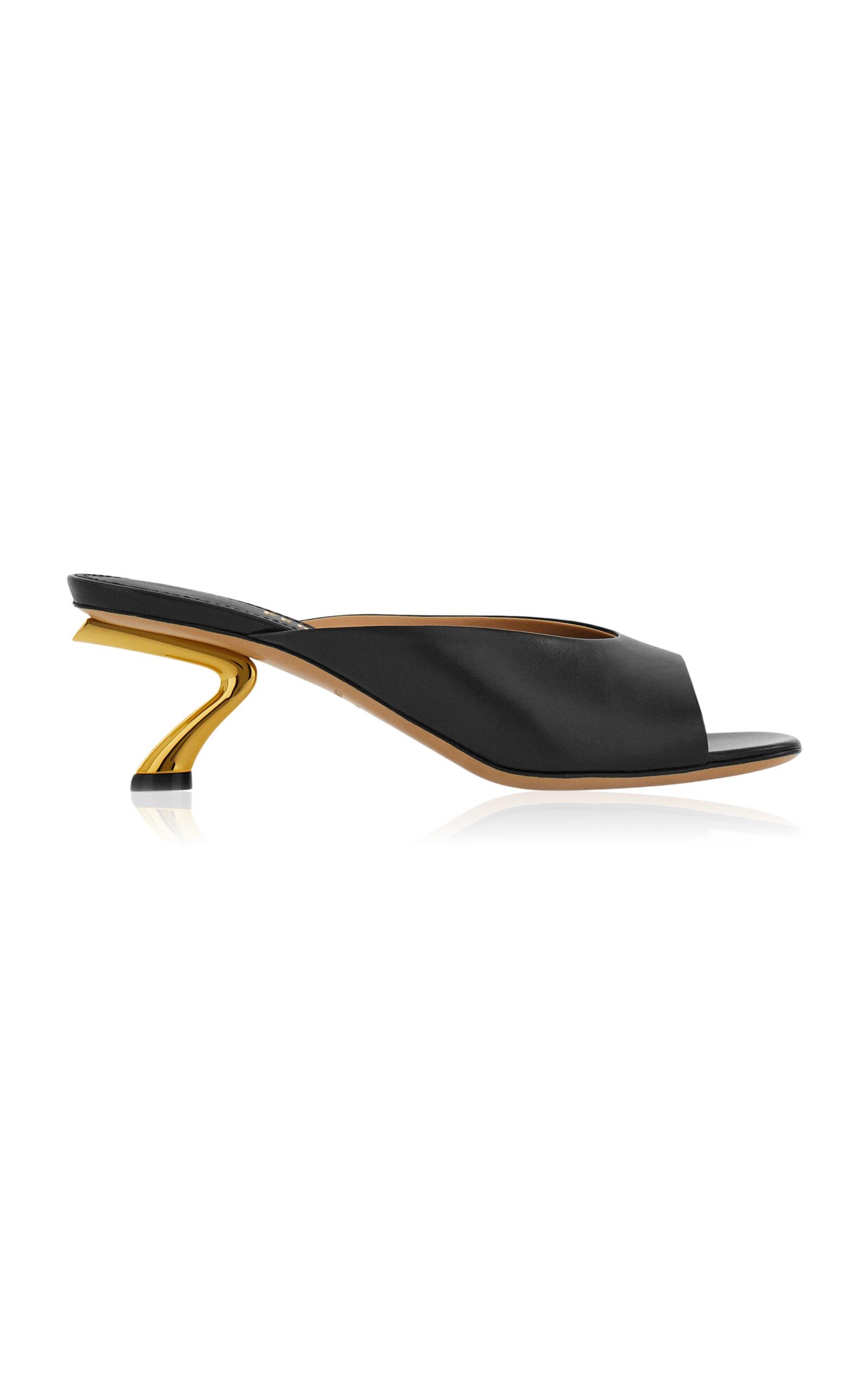 Ferragamo Igea 55 Leather Mules - Moda Operandi by FERRAGAMO