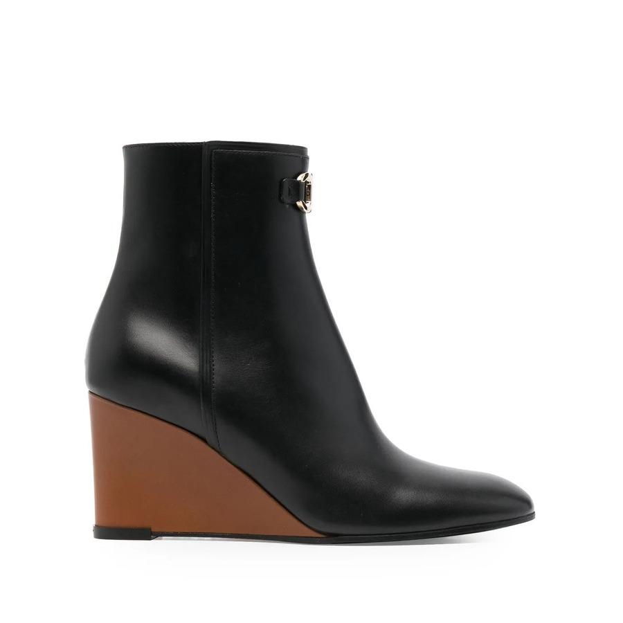 Ferragamo Ladies Black Boots by FERRAGAMO