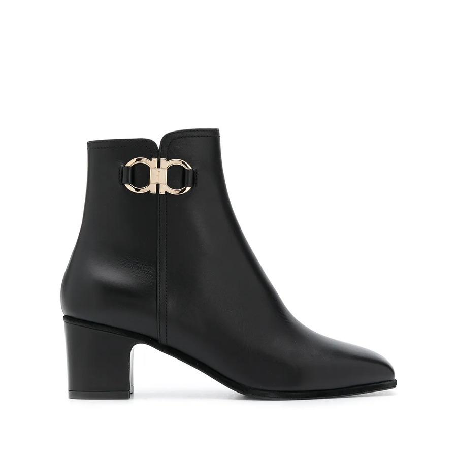 Ferragamo Ladies Black Boots by FERRAGAMO