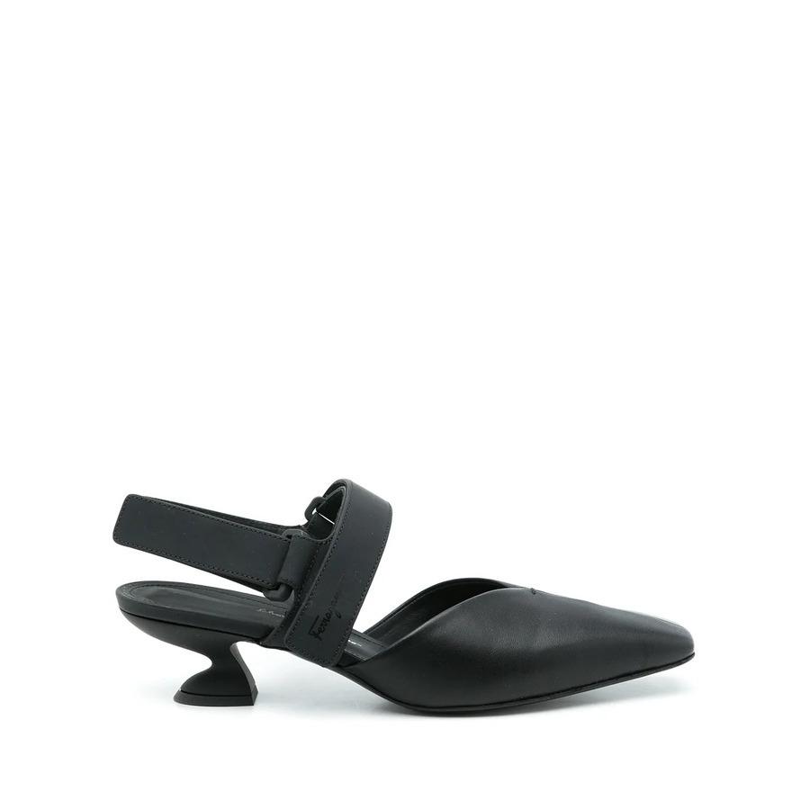 Ferragamo Ladies Black Heels by FERRAGAMO