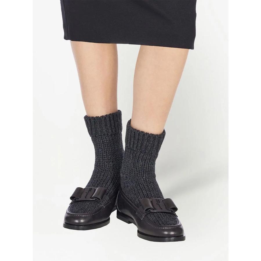 Ferragamo Ladies Black Loafers by FERRAGAMO