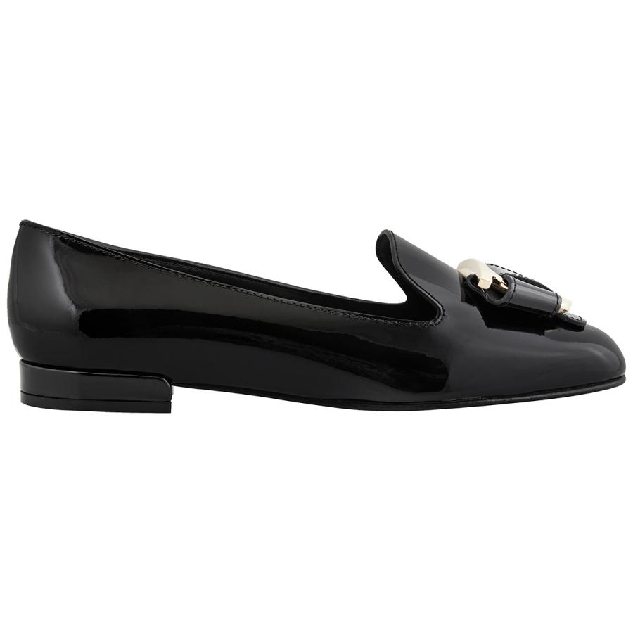Ferragamo Ladies Black Loafers by FERRAGAMO
