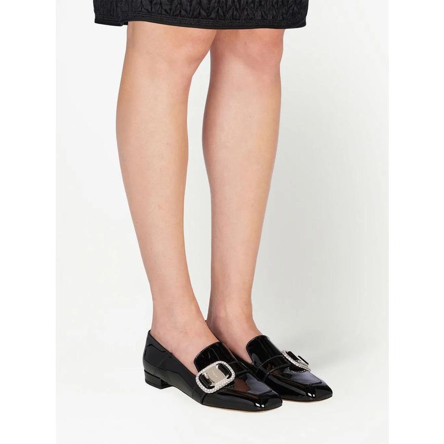 Ferragamo Ladies Black Loafers by FERRAGAMO