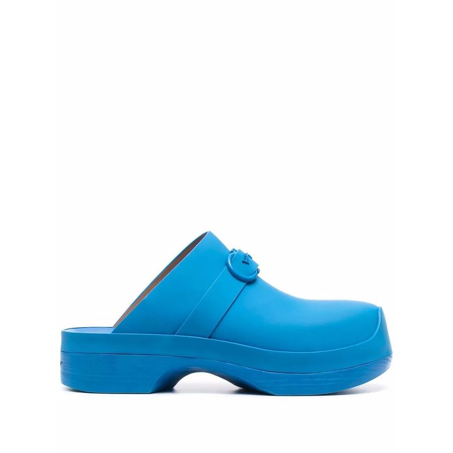 Ferragamo Ladies Blue Flats by FERRAGAMO