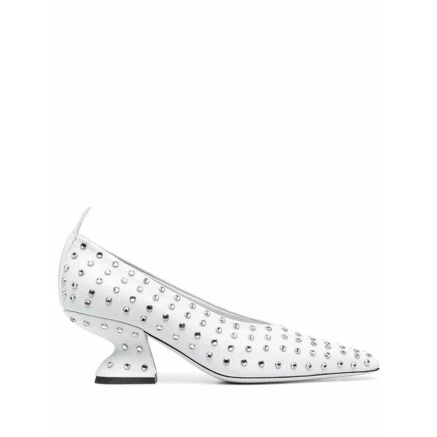 Ferragamo Ladies Blue Heels by FERRAGAMO