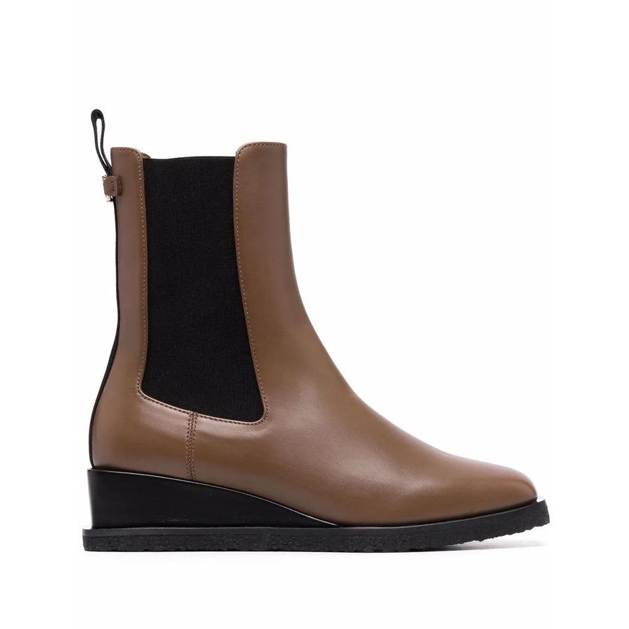 Ferragamo Ladies Brown Boots by FERRAGAMO