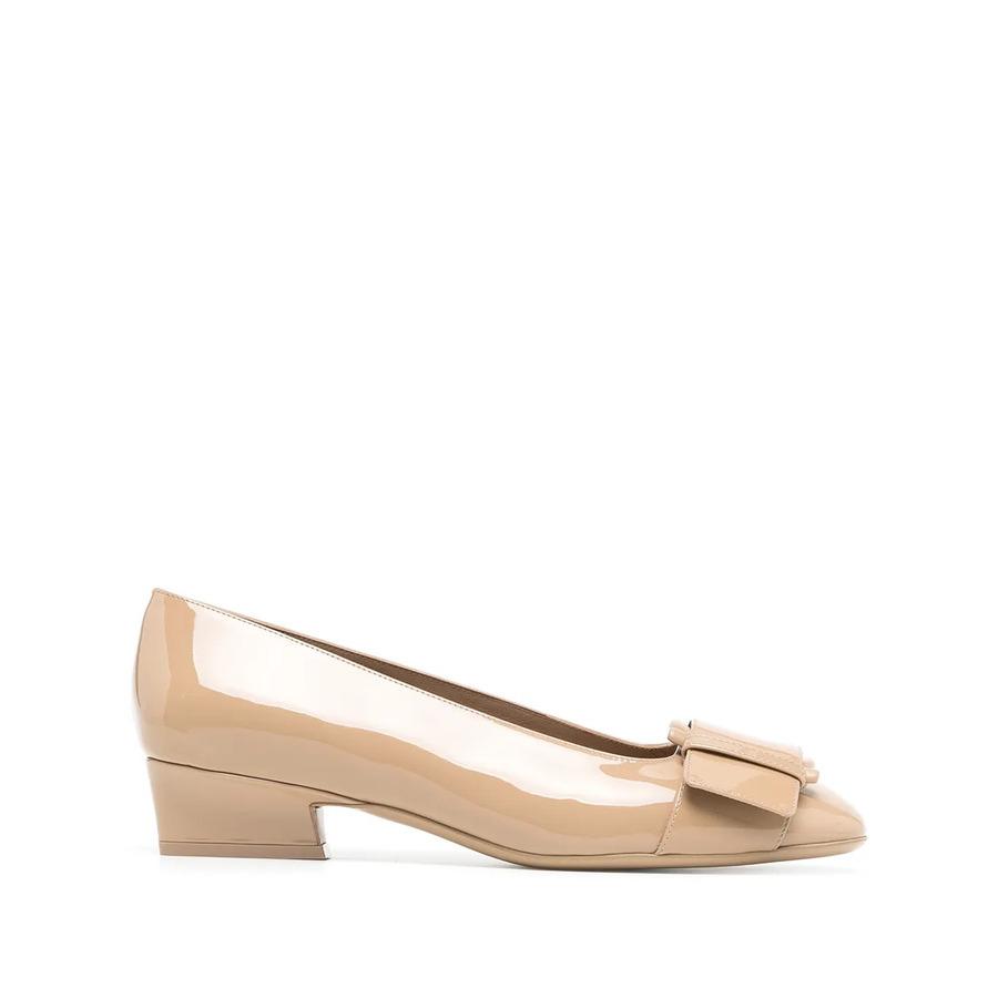 Ferragamo Ladies Brown Heels by FERRAGAMO