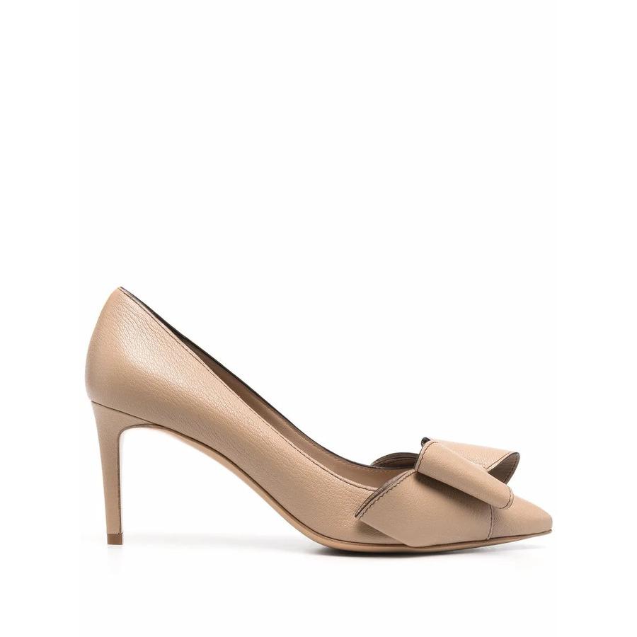 Ferragamo Ladies Brown Heels by FERRAGAMO