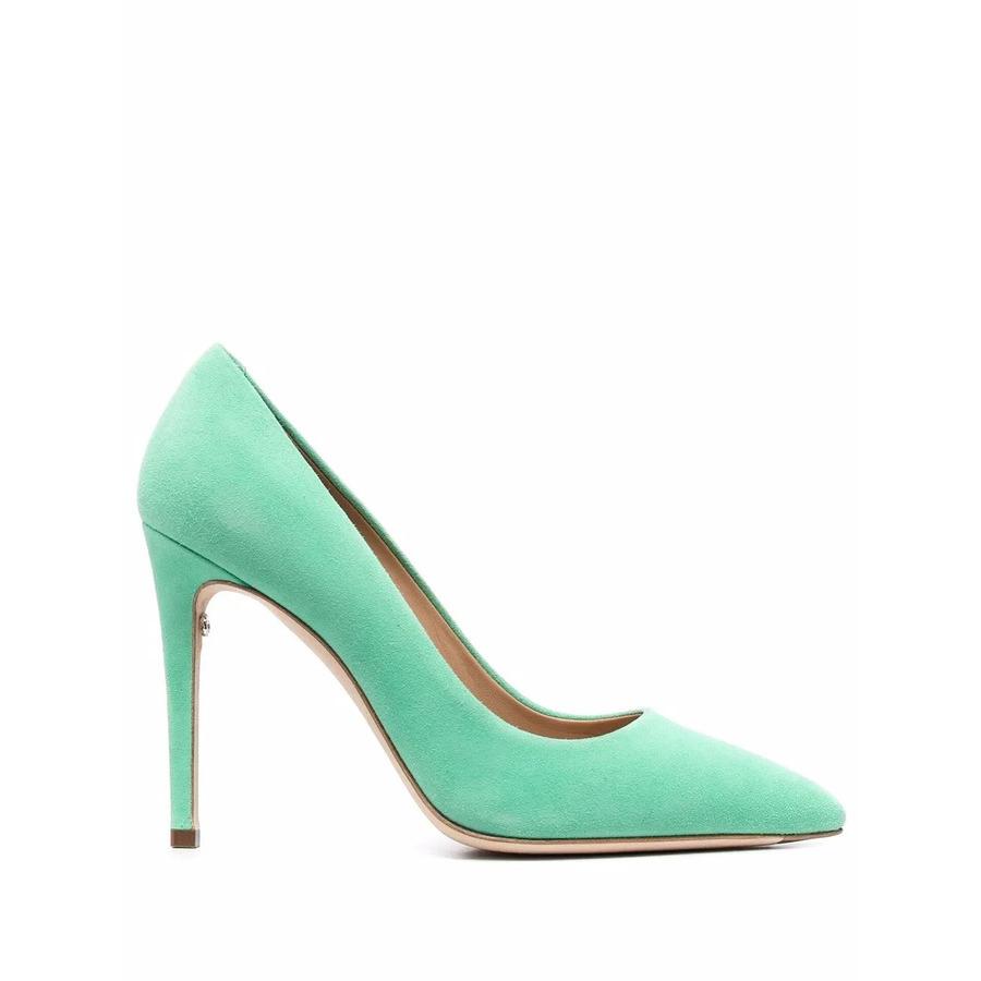 Ferragamo Ladies Green Heels by FERRAGAMO