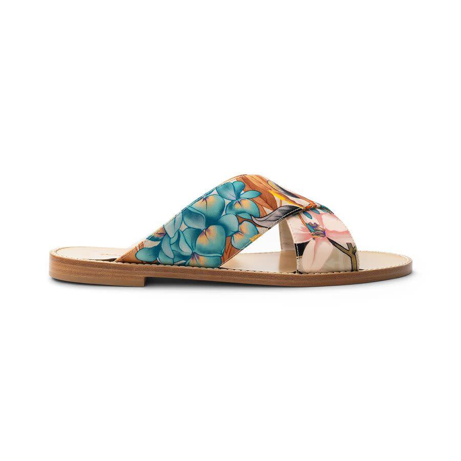 Ferragamo Ladies Multi-Color Sandals by FERRAGAMO
