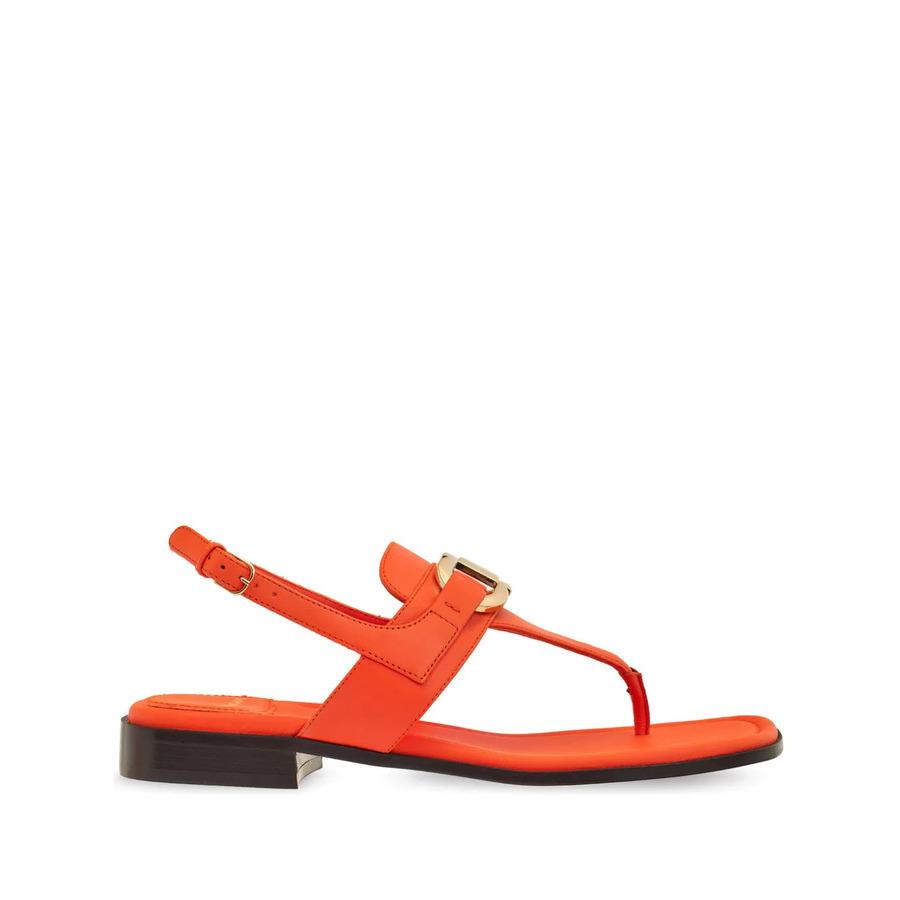 Ferragamo Ladies Orange Sandals by FERRAGAMO