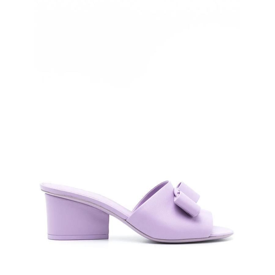 Ferragamo Ladies Purple Sandals by FERRAGAMO