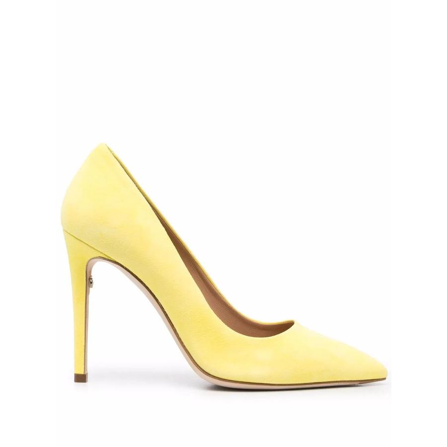 Ferragamo Ladies Yellow Heels by FERRAGAMO