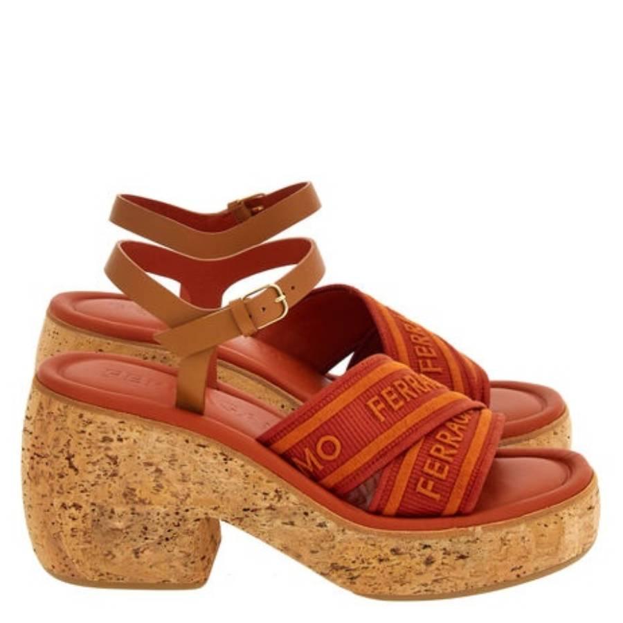 Ferragamo Laurine 55 Ankle Strap Sandals by FERRAGAMO