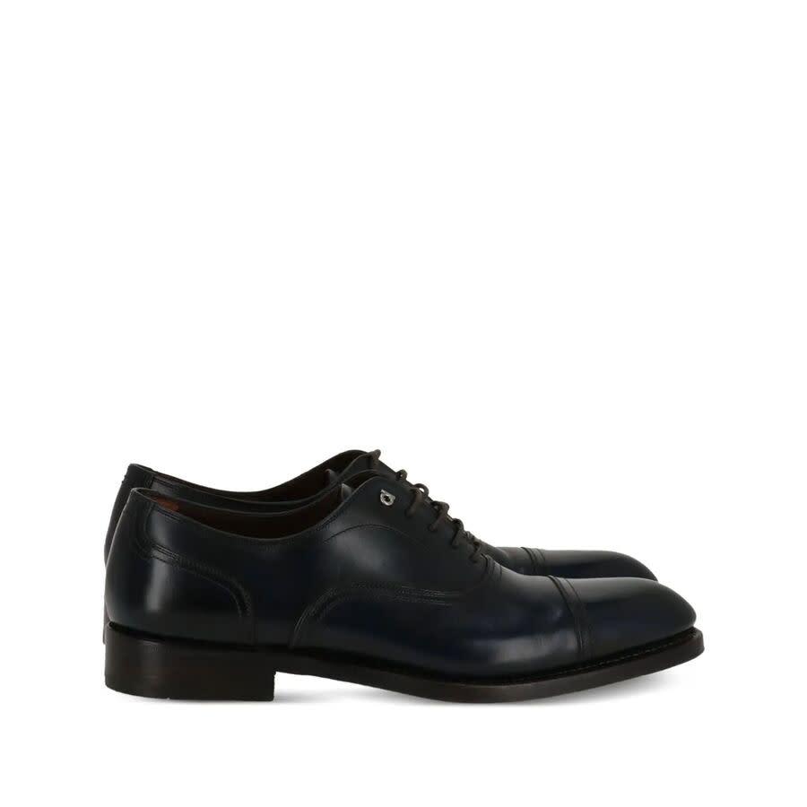 Ferragamo Leather Derby Shoes by FERRAGAMO