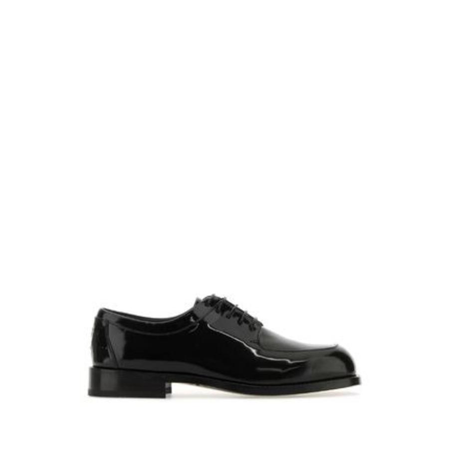 Ferragamo Leather Dinamic Lace-up Derby Shoes by FERRAGAMO