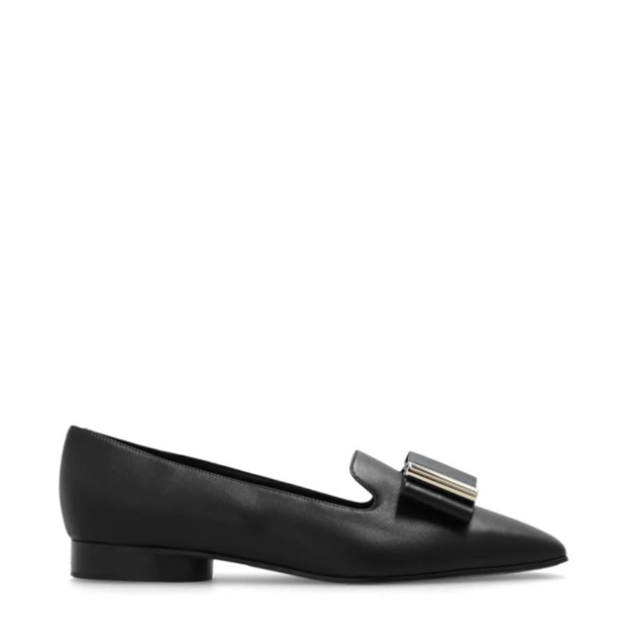 Ferragamo Leda Nappa Leather Loafers by FERRAGAMO