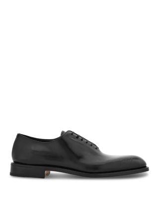 Ferragamo Men's Angiolo Leather Plain Toe Oxfords by FERRAGAMO