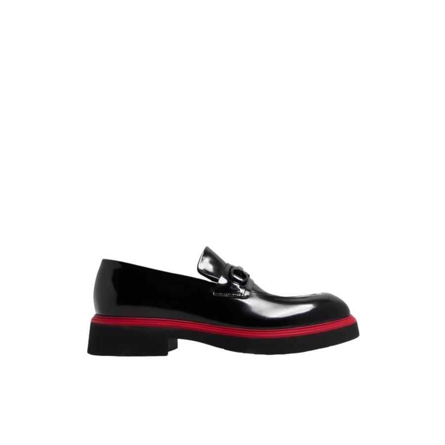 Ferragamo Mens Black Loafers by FERRAGAMO
